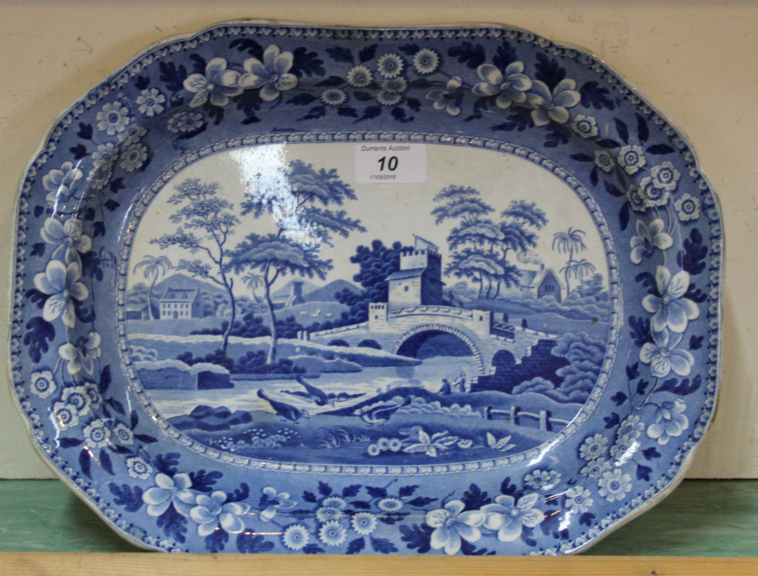 A 19th Century Spode Italian dish