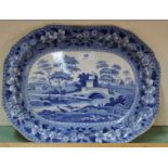 A 19th Century Spode Italian dish