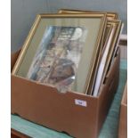 Various framed and unframed Russell Flint prints