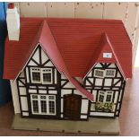 A half timbered dolls house