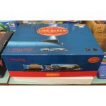 A boxed Hornby Railways part live steam set including electric Flying Scotsman loco