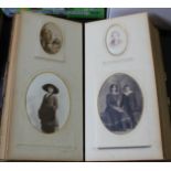 A Victorian photo album and photos