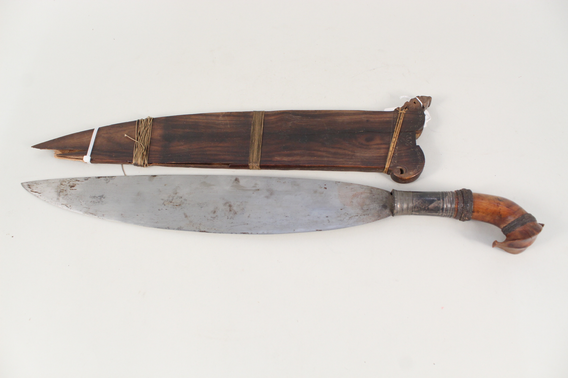 A 19th Century Moro sword barong,