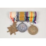 A WWI 1914/15 Star trio to Lieut/Capt P.W.Ransom R.A.M.C.