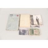 Photographs and ephemera relating to WWII,