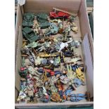 Various Del Prado die cast soldiers plus die cast models