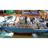 A wood model trawler, Pab, Scratby,