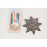 A WWI Victory medal to Lieut.J.H.T.Carr R.A.F.