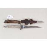 A WWII era MkI F&S fighting knife, marked The F-S Fighting Knife, Wilkinson Sword Ltd London,