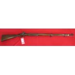 A three band muzzle loading rifle by Parker Hale in .