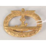 A German (PATTERN) U boat badge