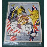 A 1948 Light Heavyweight World Championship programme,