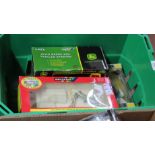 A boxed Britains spearhead orbital reach mower,