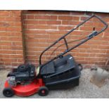 A Top Croft petrol lawnmower