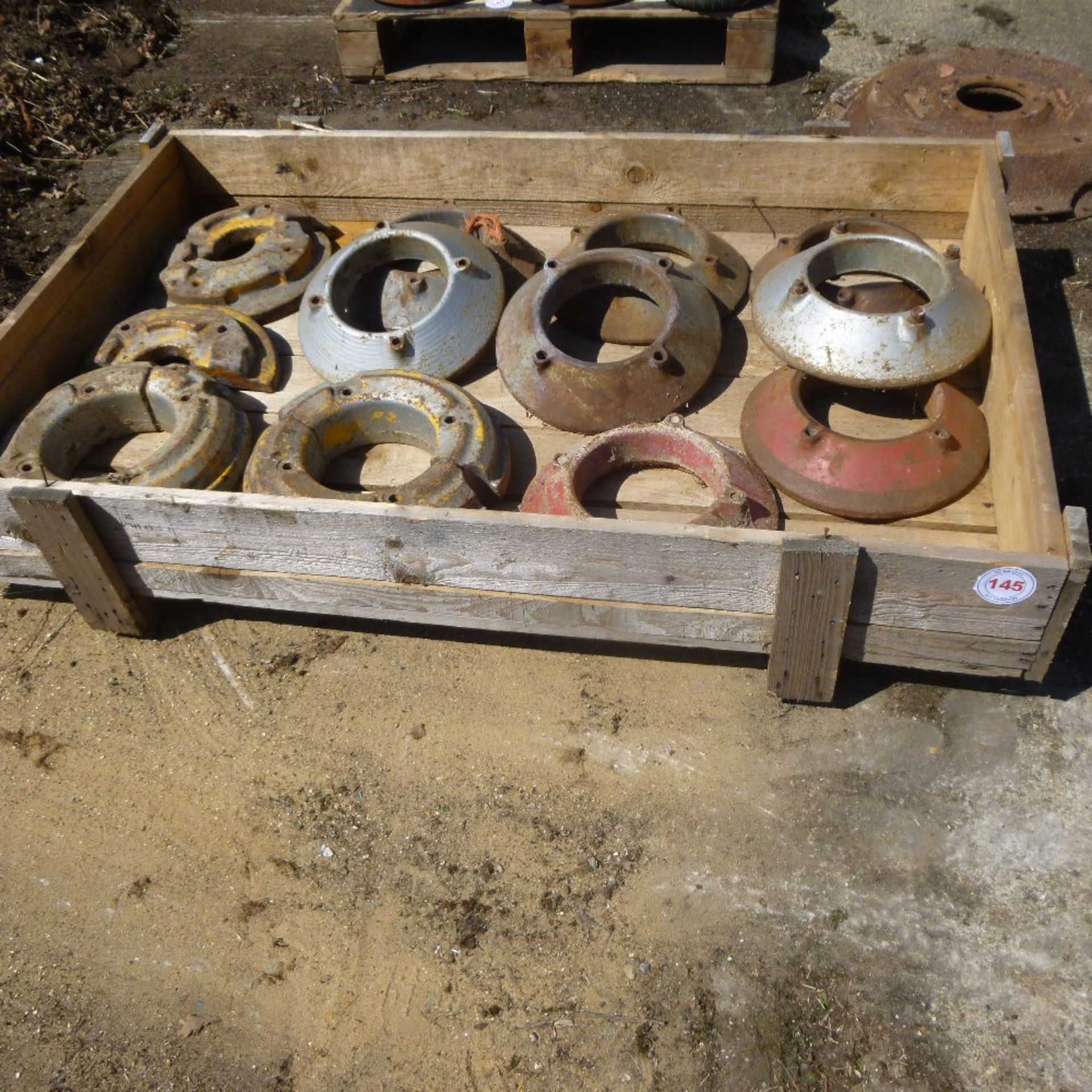 Quantity of wheel weights