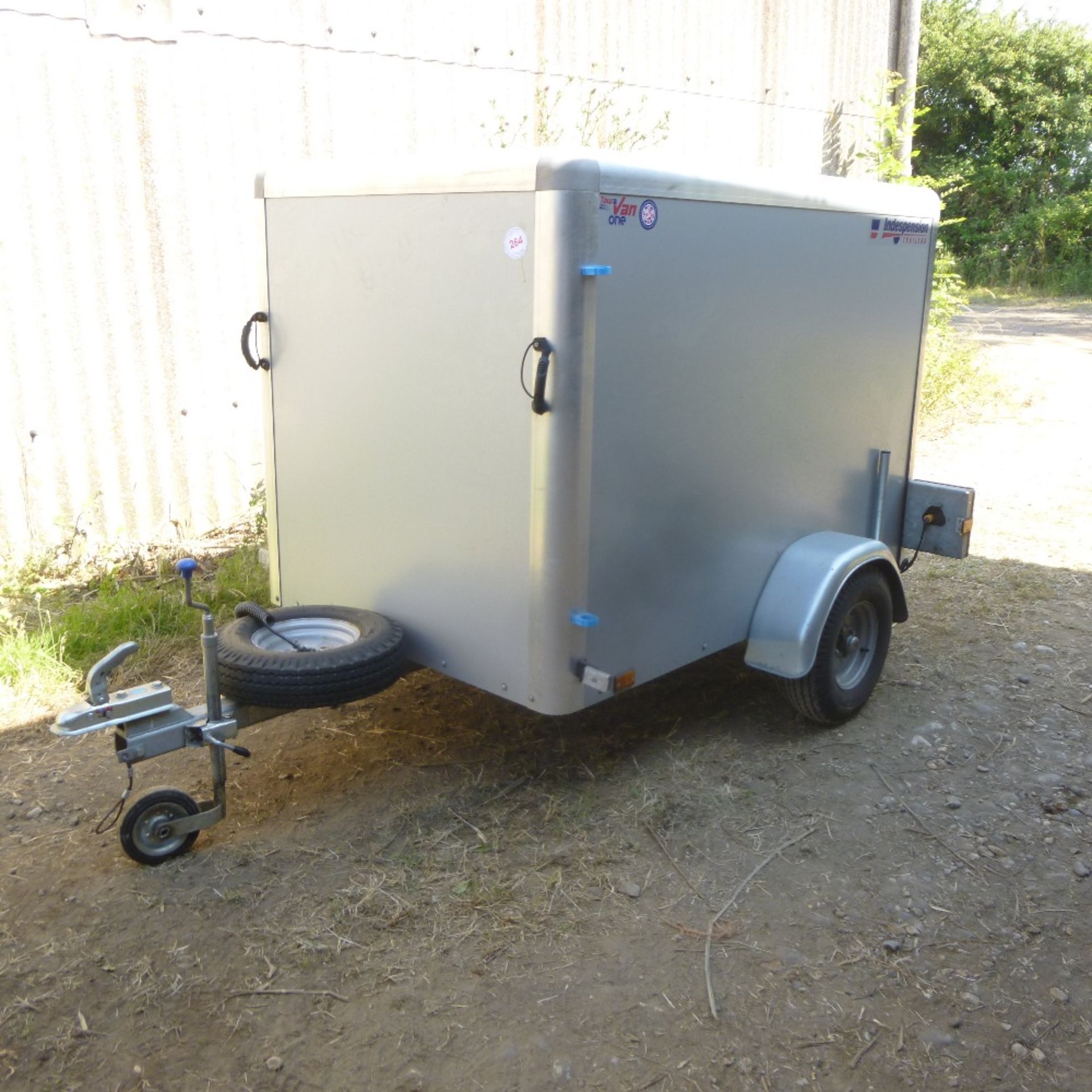 Indespension box trailer,