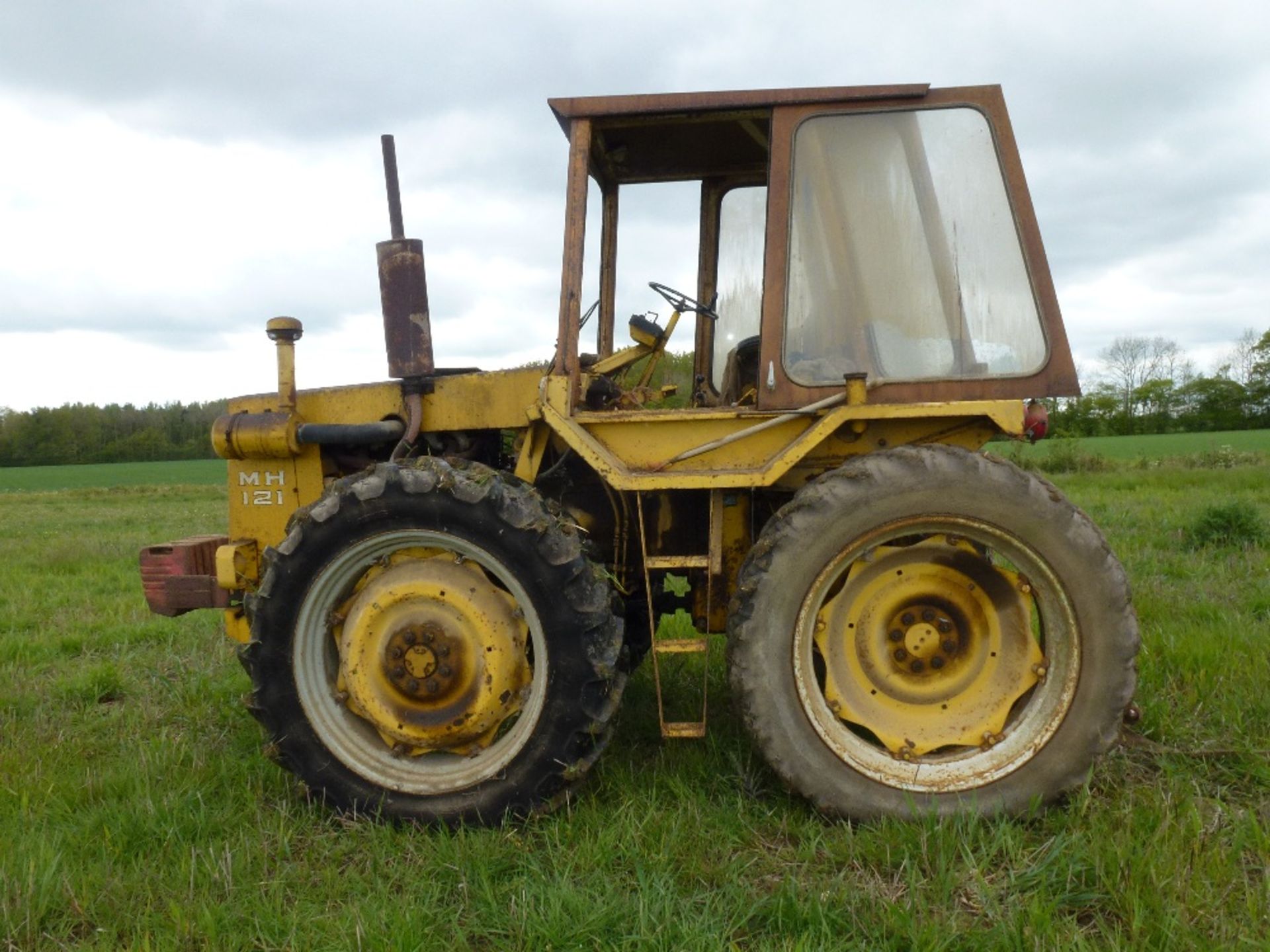 Muir Hill MH121 4wd tractor, 4053 hours, complete with front weights, reg XJB 594N, - Image 3 of 6