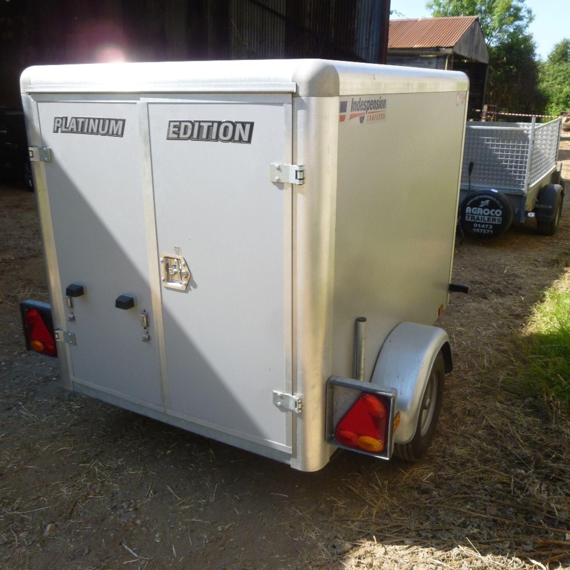Indespension box trailer, - Image 4 of 4