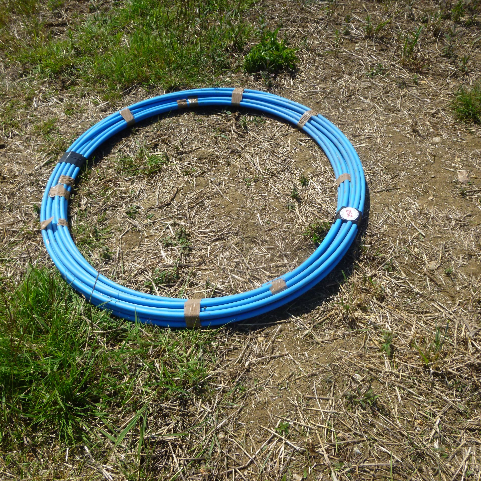 Reel of 12” water pipe, approx.