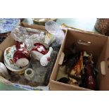 China and glass etc including Dudson stoneware teapot,