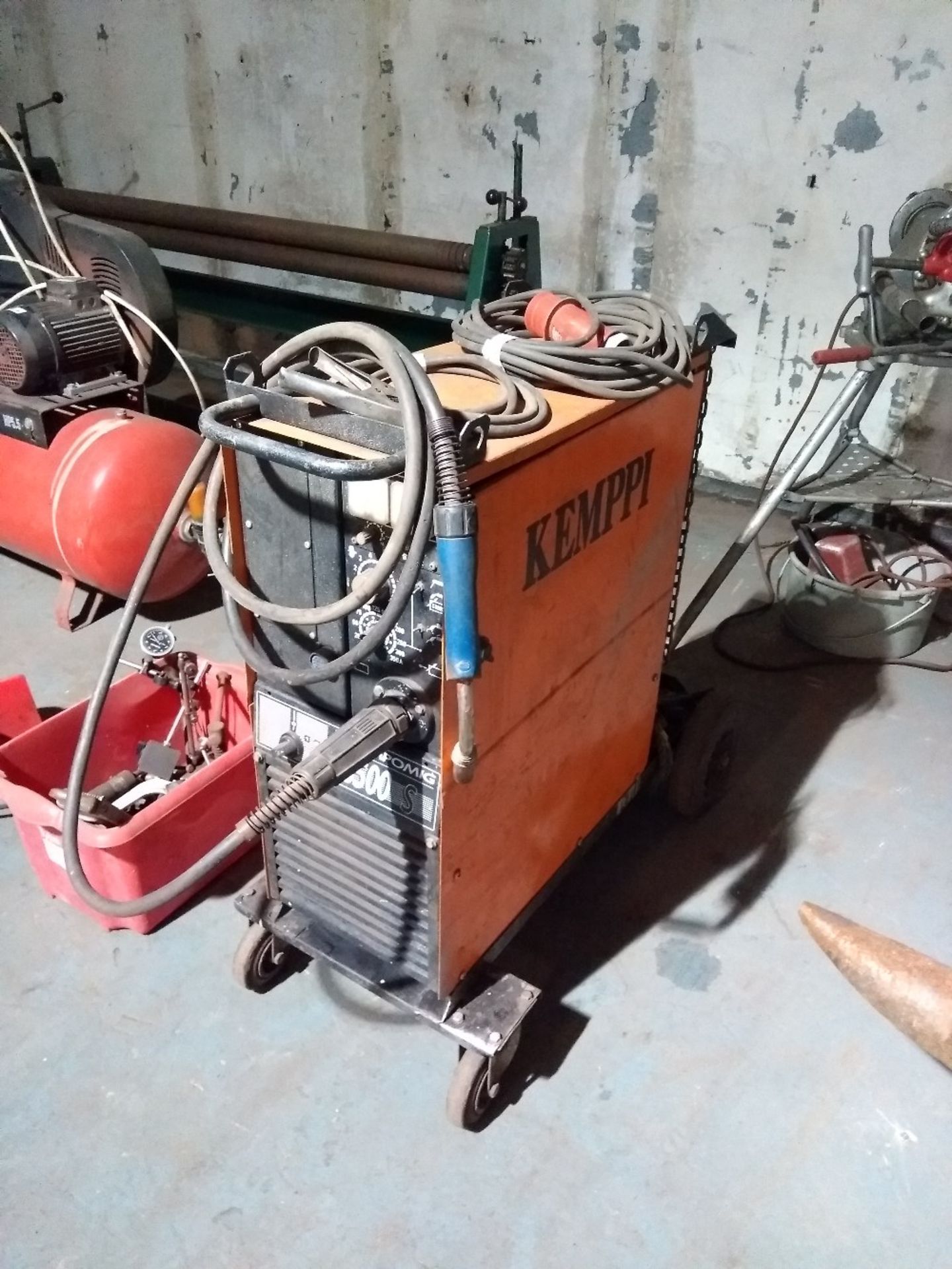 Kemppi 3500S kempomig welder 3phase - 6228354/600009. Electrical Safety Test Passed (2.8.19).