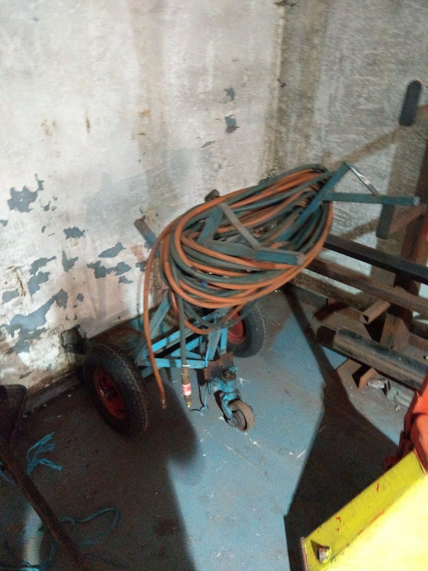 Set of burning pipes and bottle trolley. No VAT on this item. - Image 2 of 2