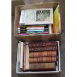 Various volumes on literature, miscellaneous,