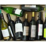 White wines to include 2004 Domaine D'esperance, 1994 San de Guilhem,