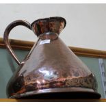 A 19th Century copper harvest jug