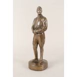 A brass figure of Hitler