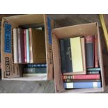 Various volumes of Folio Society (two boxes)