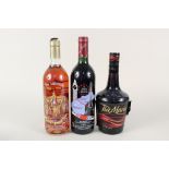 Three bottles of Tia Maria,