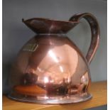 A 19th Century copper gallon harvest measure