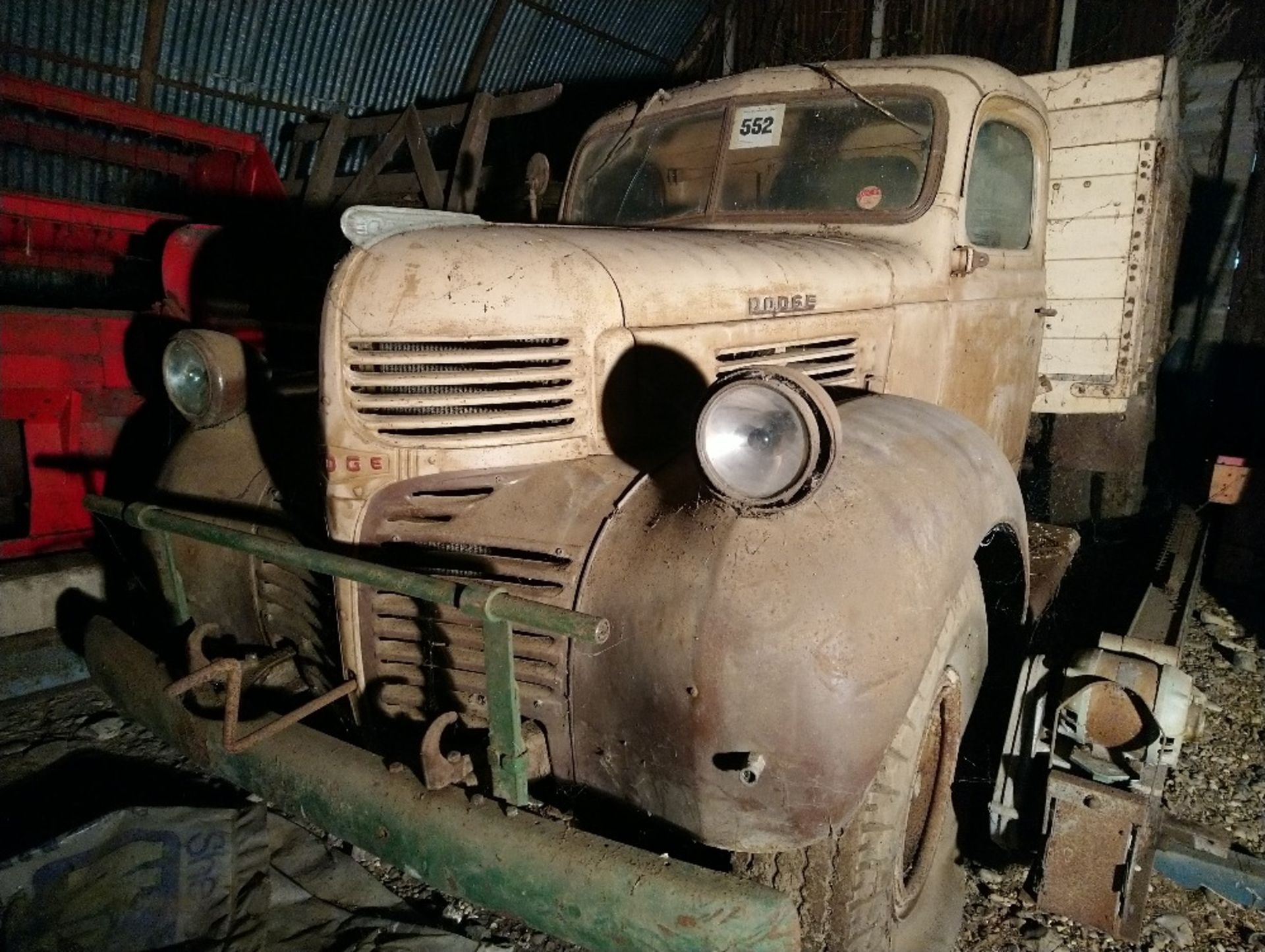 1944 Dodge Lorry Chassis Model D-60420-C-T, Cab Model 21, Chassis Serial No. 91075. - Image 2 of 4