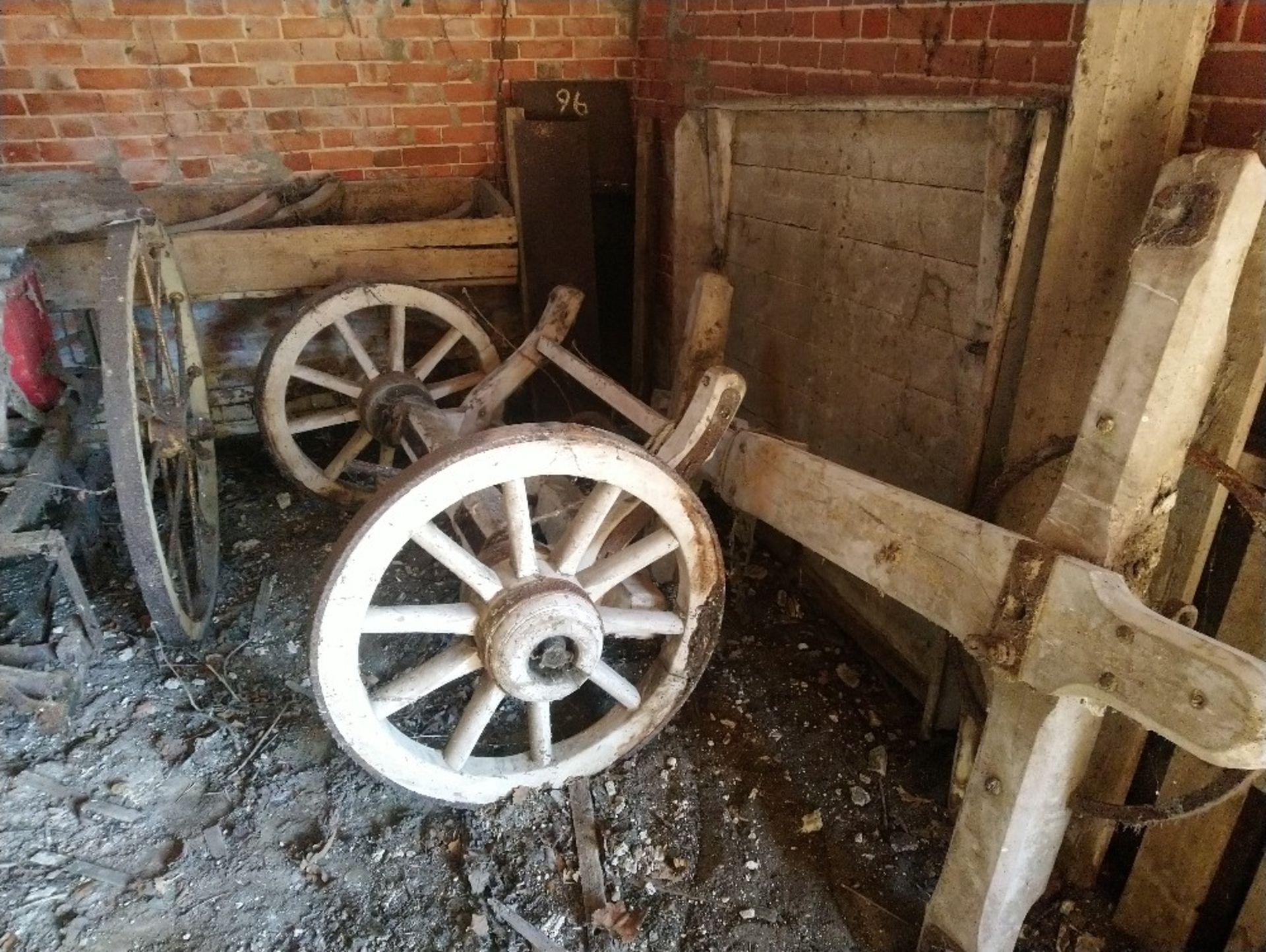 cart wheel,