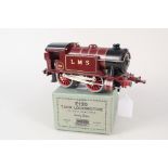 A boxed Hornby 0 gauge clockwork 0-4-0 LMS No.