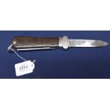 A Third Reich era Luftwaffe gravity knife by S.M.F.