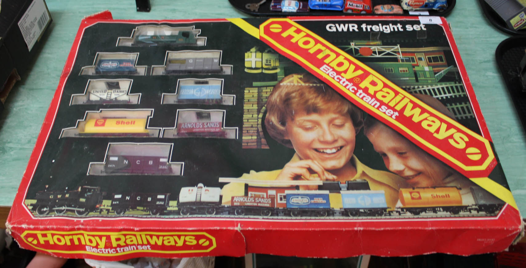 Boxed Hornby Railways R683 GWR freight set