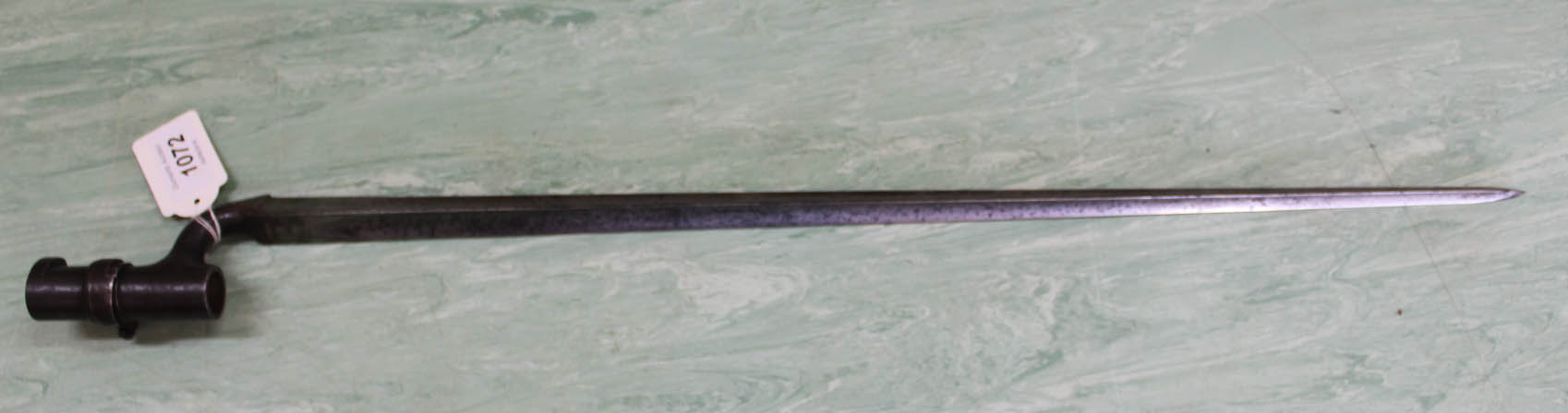 A British model 1896 socket bayonet (no scabbard)