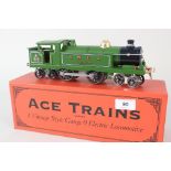 A boxed Ace Trains 0 gauge electric loco 4-4-4 LNER