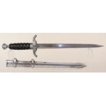 A German Third Reich era second model 1938 Railway Protection Force (Bahnschutz) dress dagger,