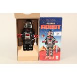 A boxed Ha Ha mechanical planet robot