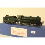 A boxed Bassett Lowke 4-4-0 Prince Charles 62453 loco and tender