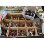 A box of lead soldiers, Britains,