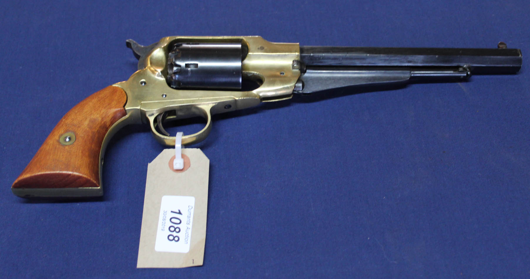 A fine quality replica of a 'Remington Army' revolver,