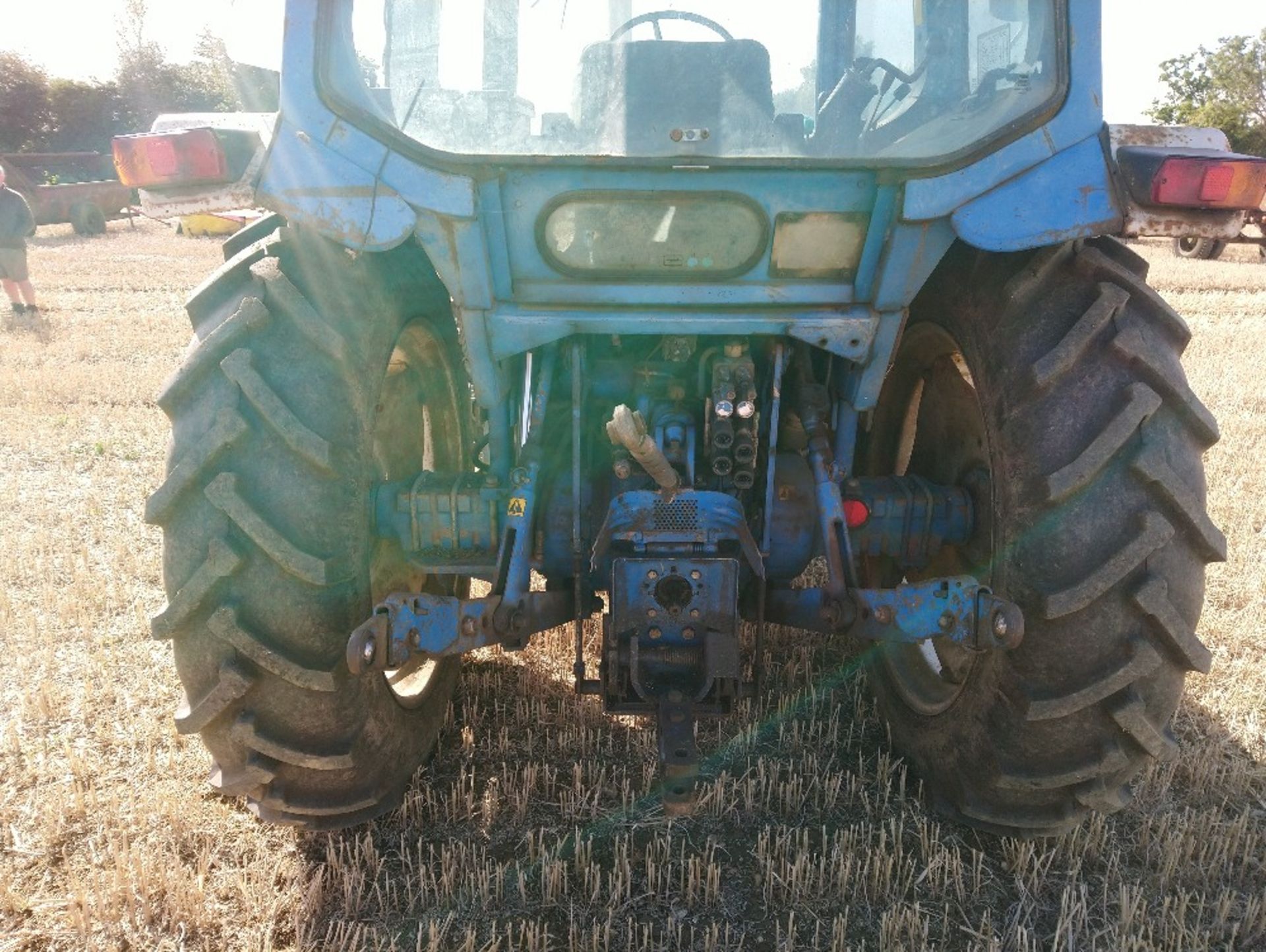 1986 Ford 6610 2wd Tractor 6035hrs 340/85 R 38 rear wheels 10/16 front wheels c/w Quickie 3360 front - Image 4 of 4