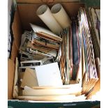 A box of Norfolk family ephemera including many photographs
