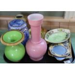 Royal Doulton Series ware and Maling dishes,