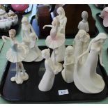 Royal Worcester Moments and other figurines