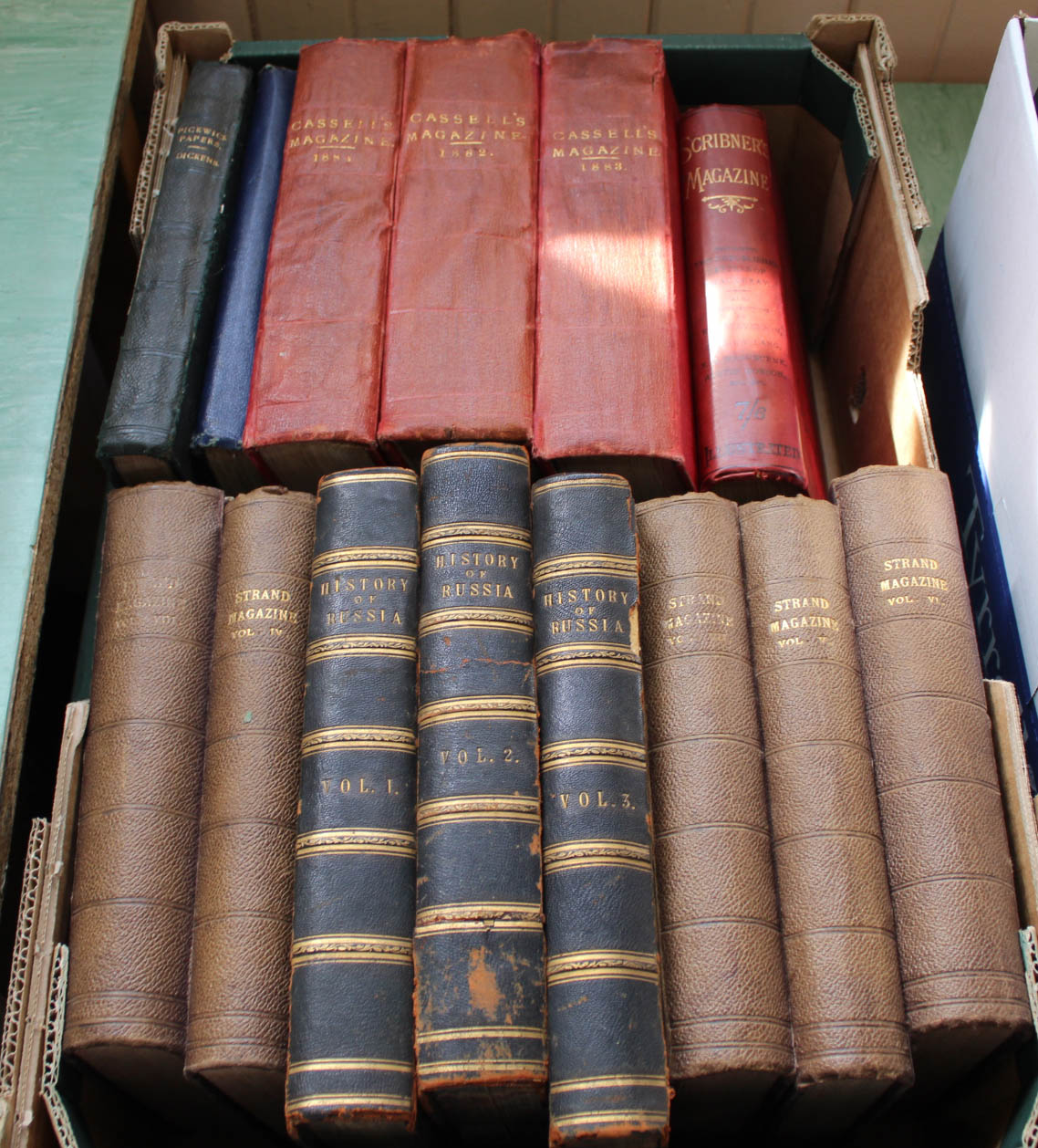 A set of three volumes,